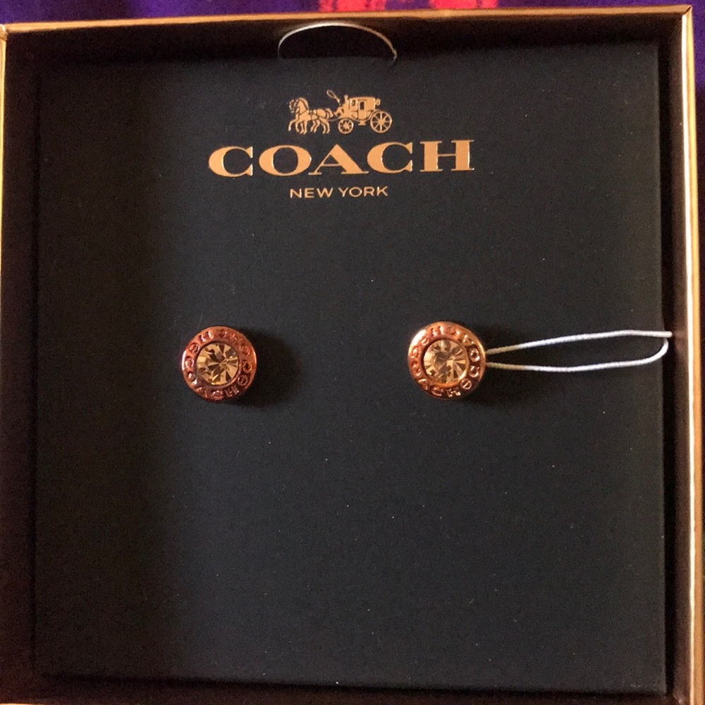 Coach earrings